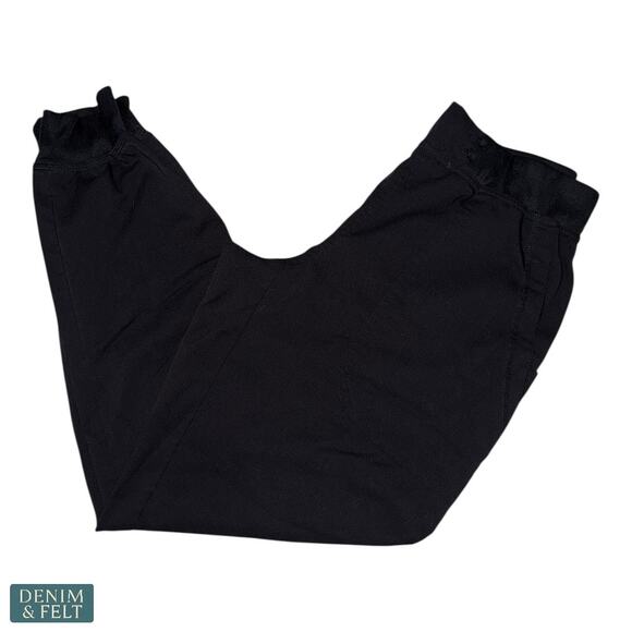 Med Couture Touch Black Scrub Pants Jogger Style Pull-On Waist Size Small - Picture 4 of 8